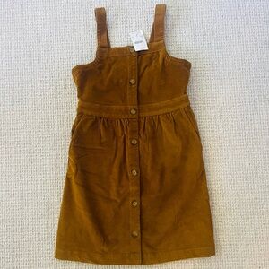 Girls J Crew Corduroy Jumper (8) NWT